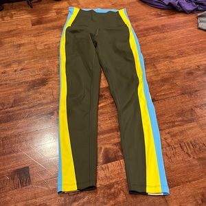 Splits59 Multicolor Dark Green Leggings